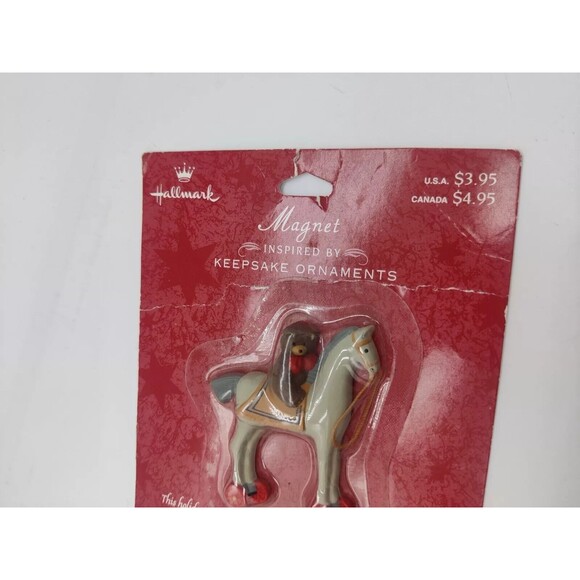 Hallmark Keepsake Ornament A PONY FOR CHRISTMAS MAGNET 1998 First #1 in Series - Picture 3 of 4